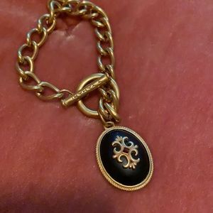 Tahiti gold chain bracelet.